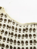 Bohemian crochet vest