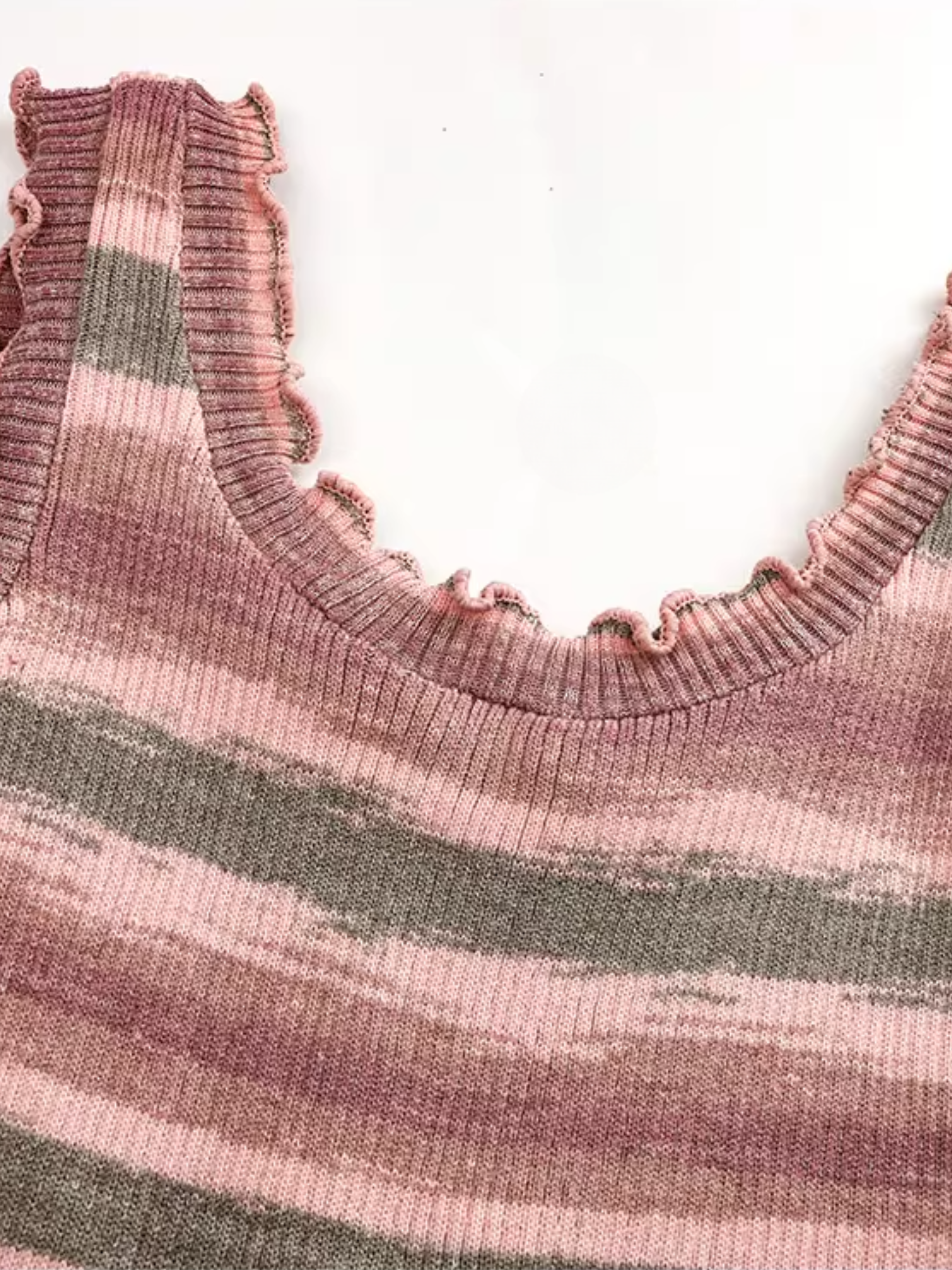 Striped Knit Tank Top
