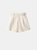 High-Waist Tailored Shorts