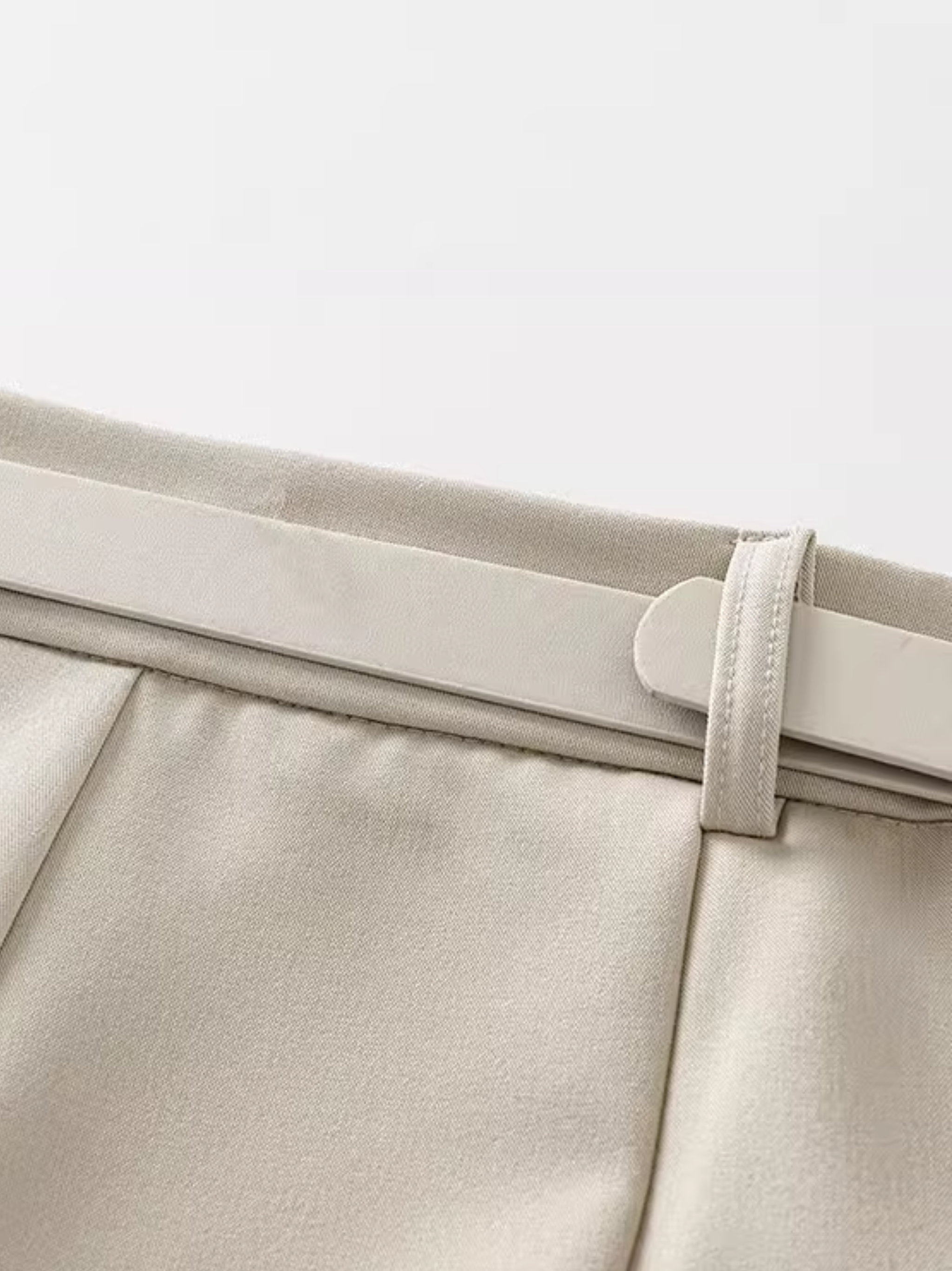 High-Waist Tailored Shorts