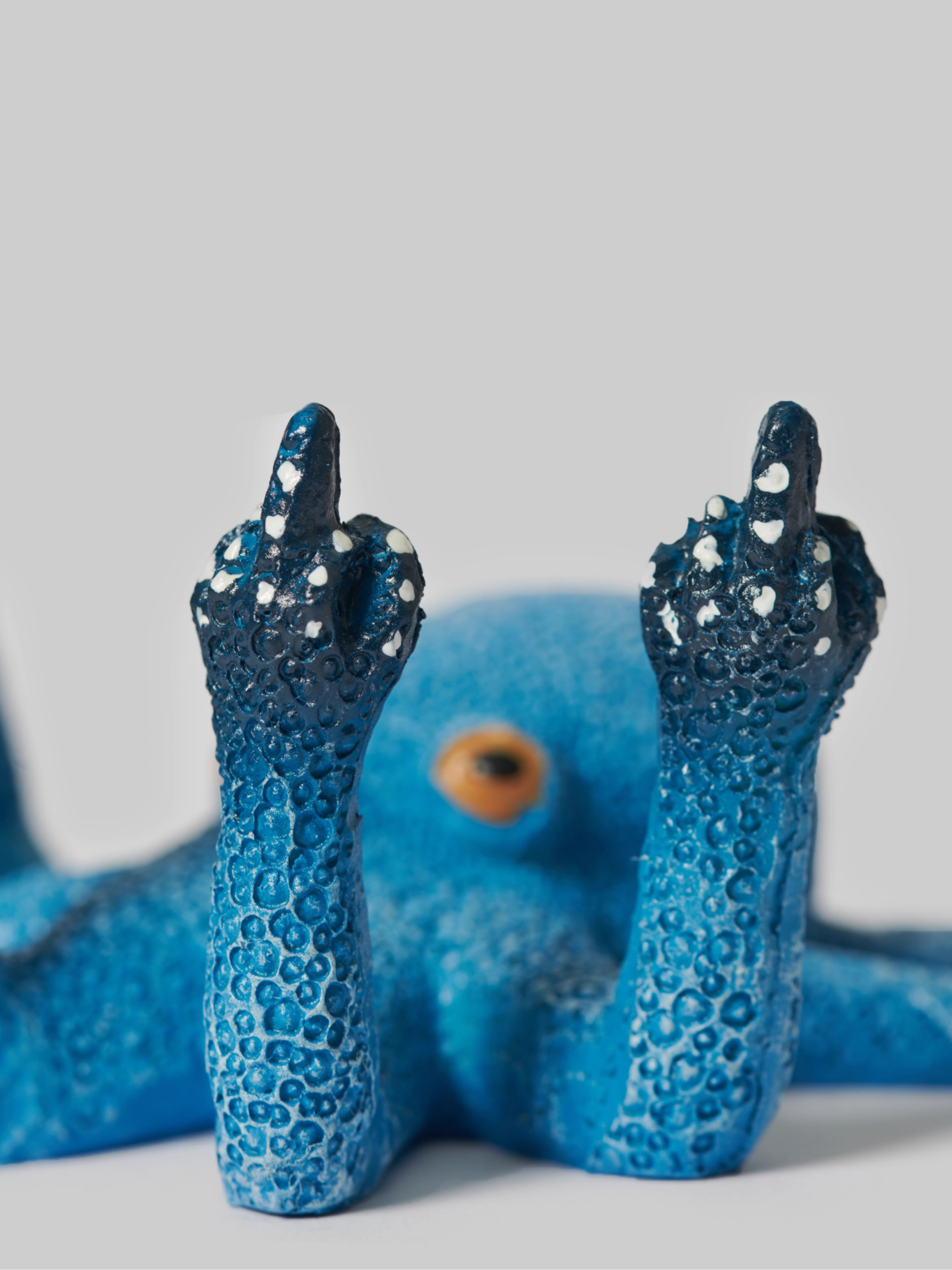 Bored Octopus Figurine