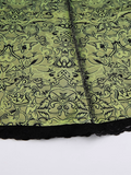 Green Vintage Maxi Skirt