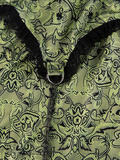 Green Vintage Maxi Skirt