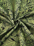 Green Vintage Maxi Skirt