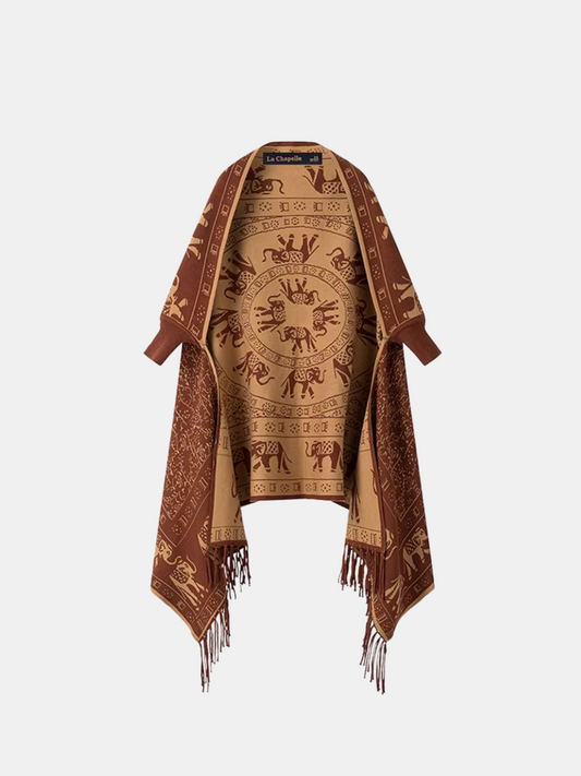 Ethnic Fringe Shawl
