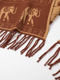 Ethnic Fringe Shawl