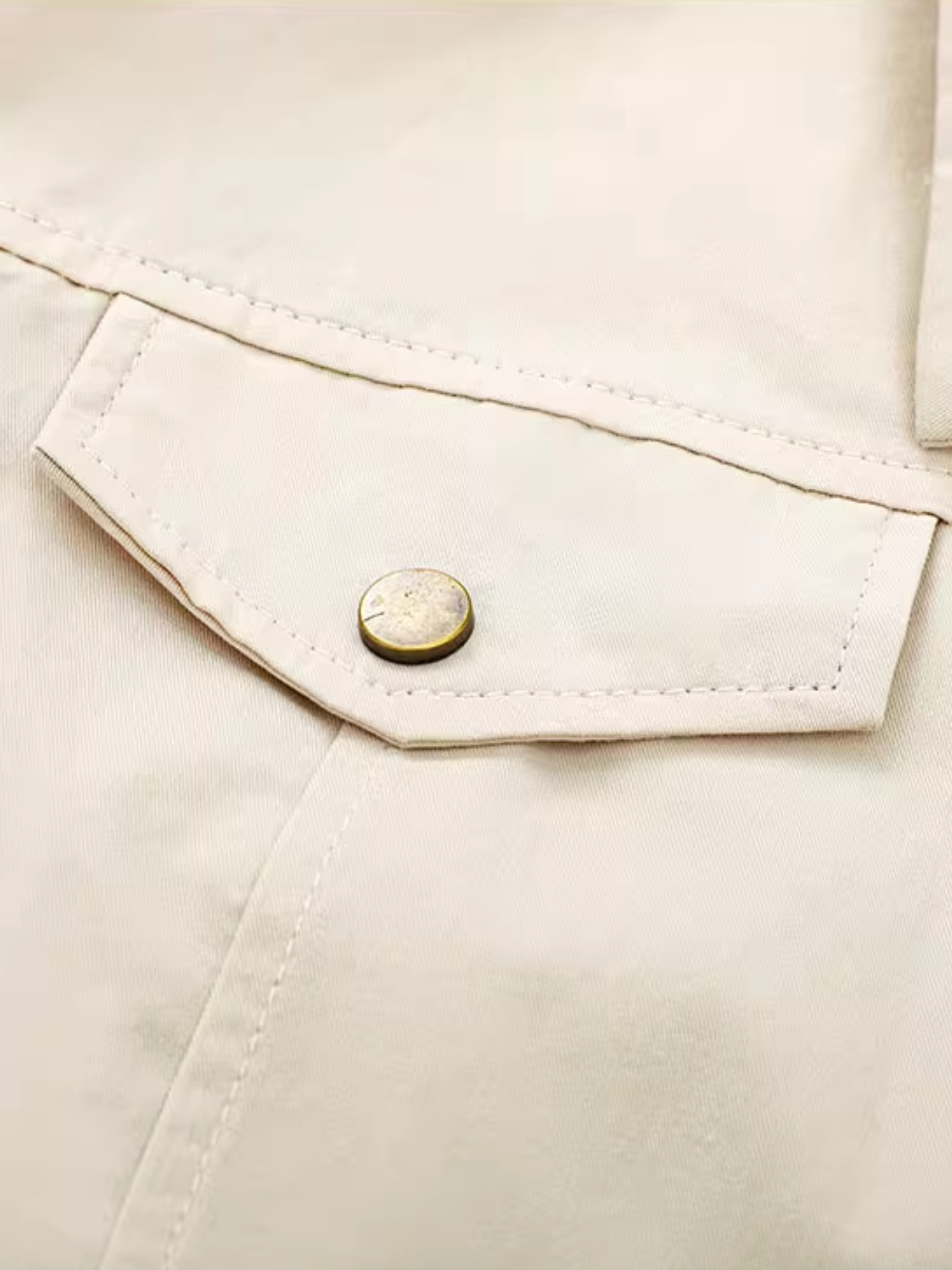 Cropped Utility Shirt