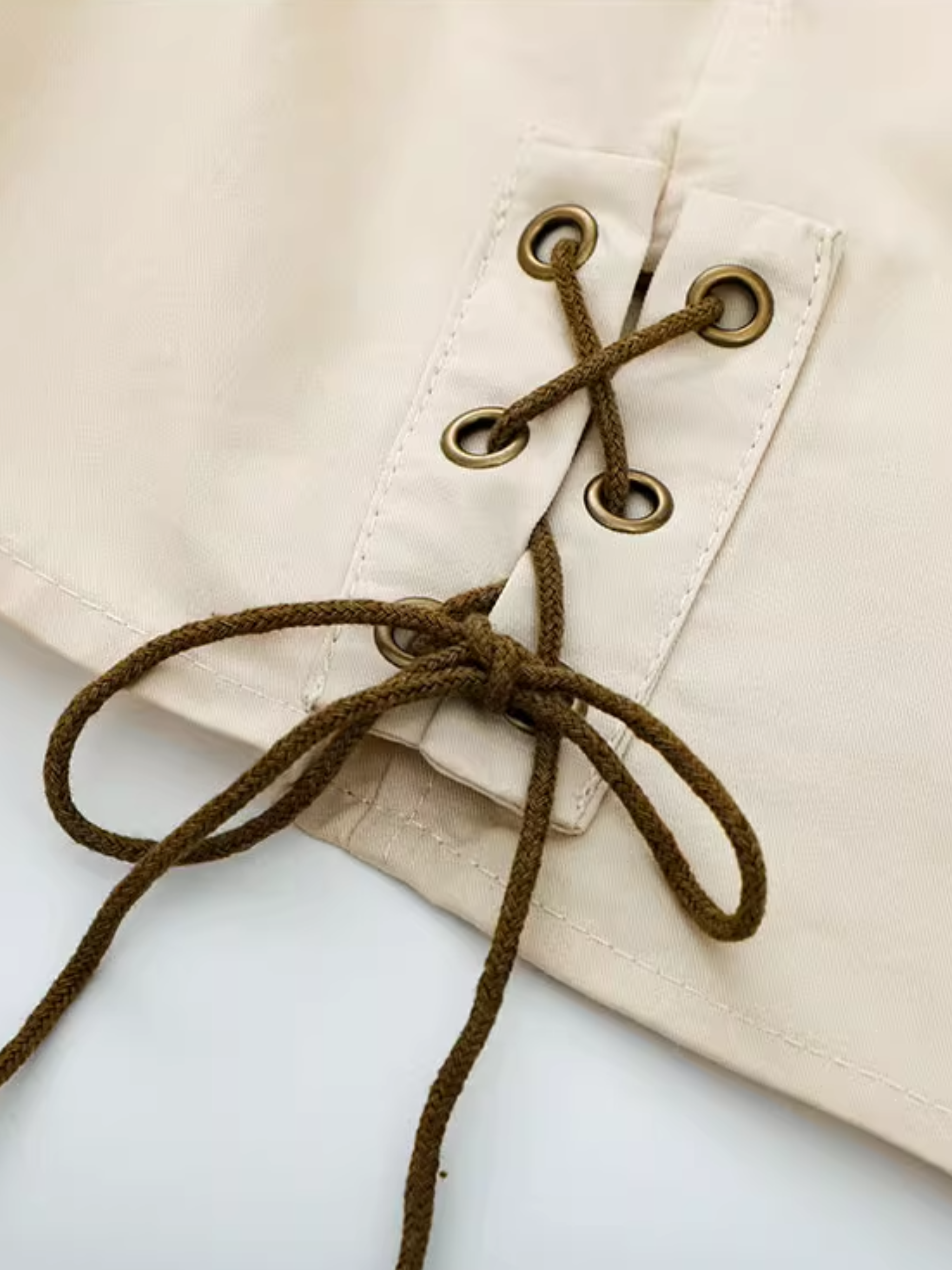 Cropped Utility Shirt