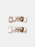 Glossy Nude Press-On Nails