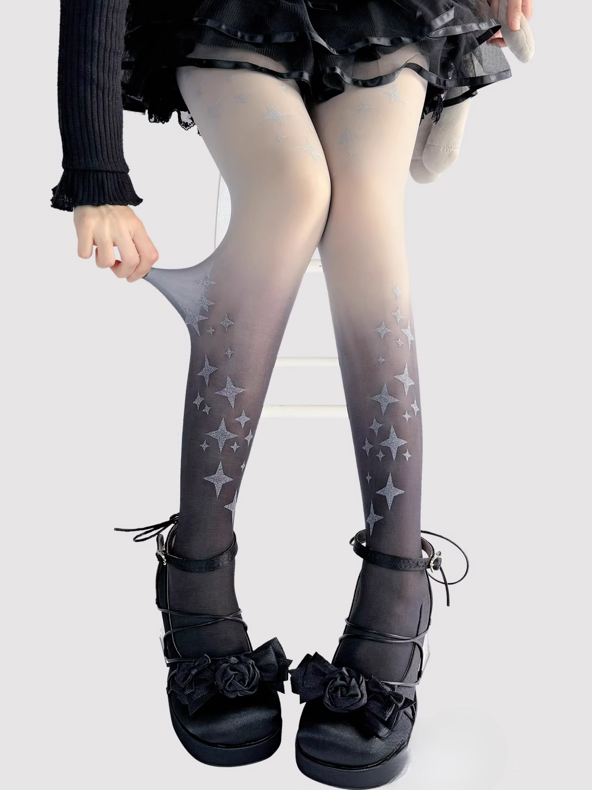 Gradient Star Tights