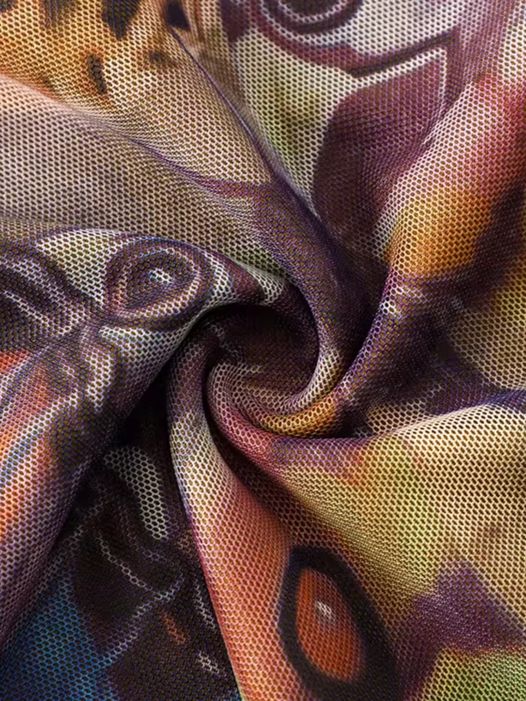 Butterfly Mesh Tank Top