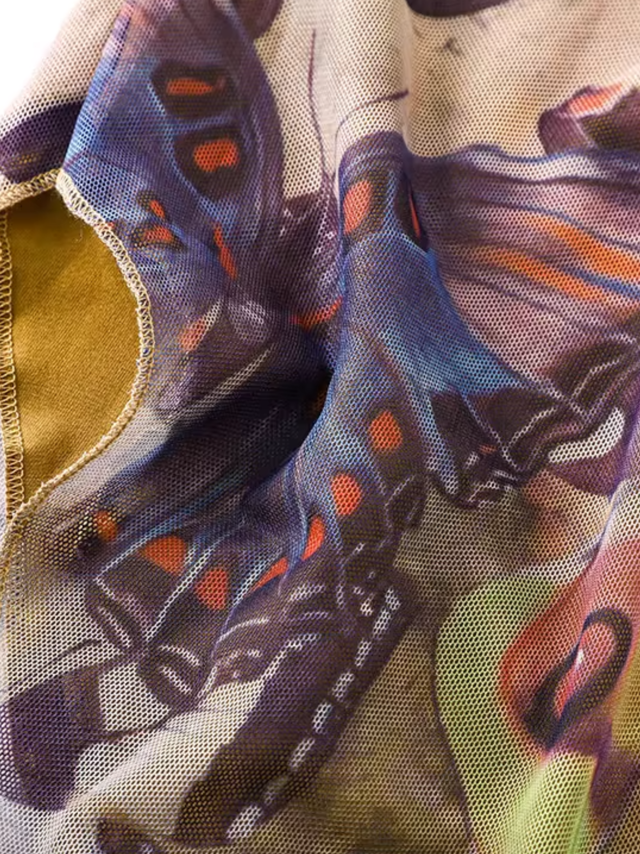 Butterfly Mesh Tank Top