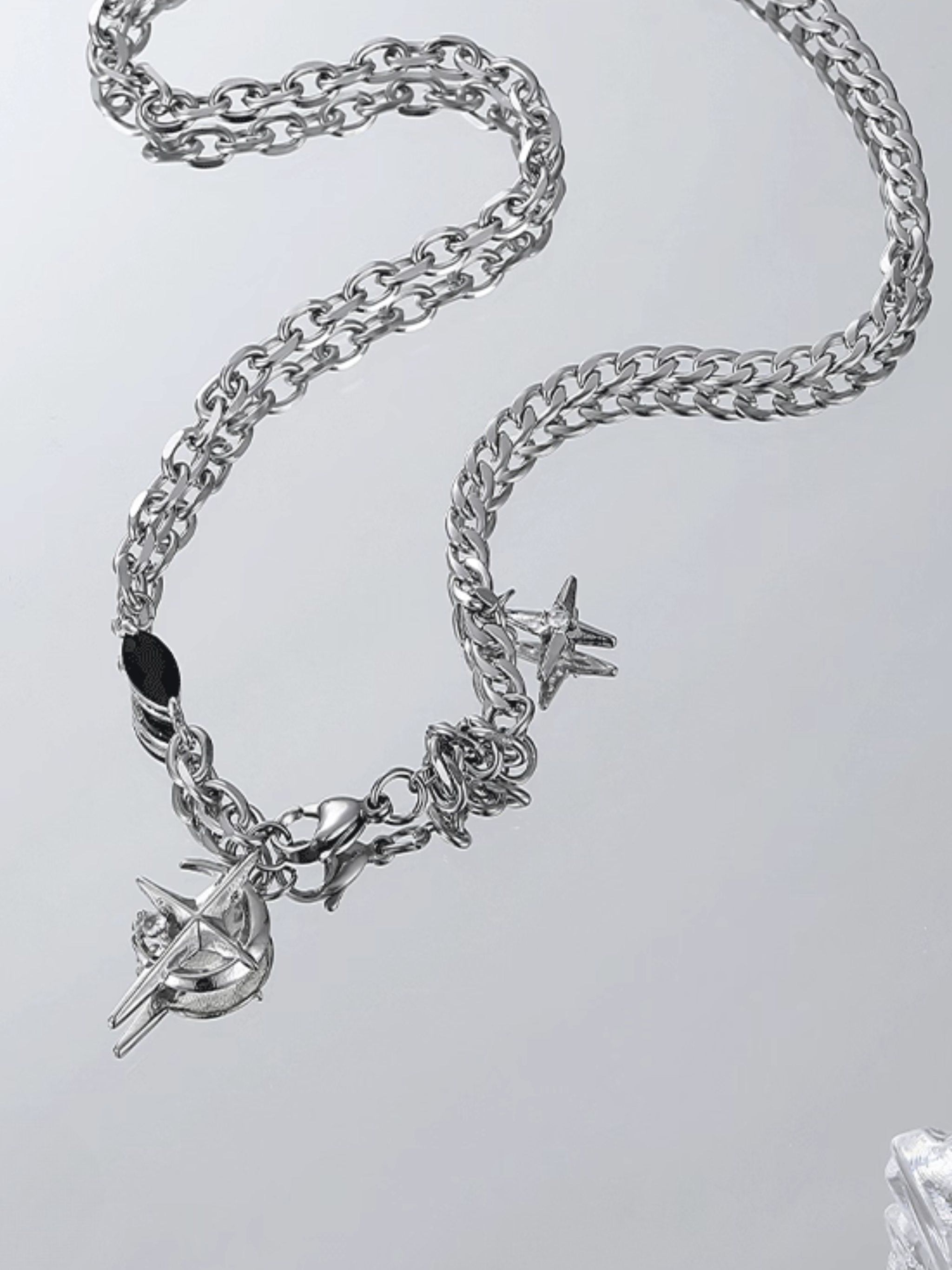 Collier Étoile Lune