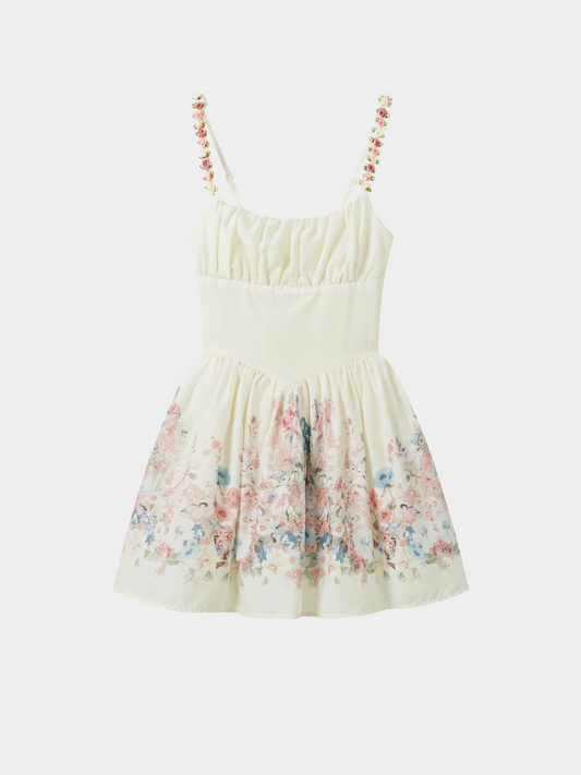 Floral Embroidered Dress