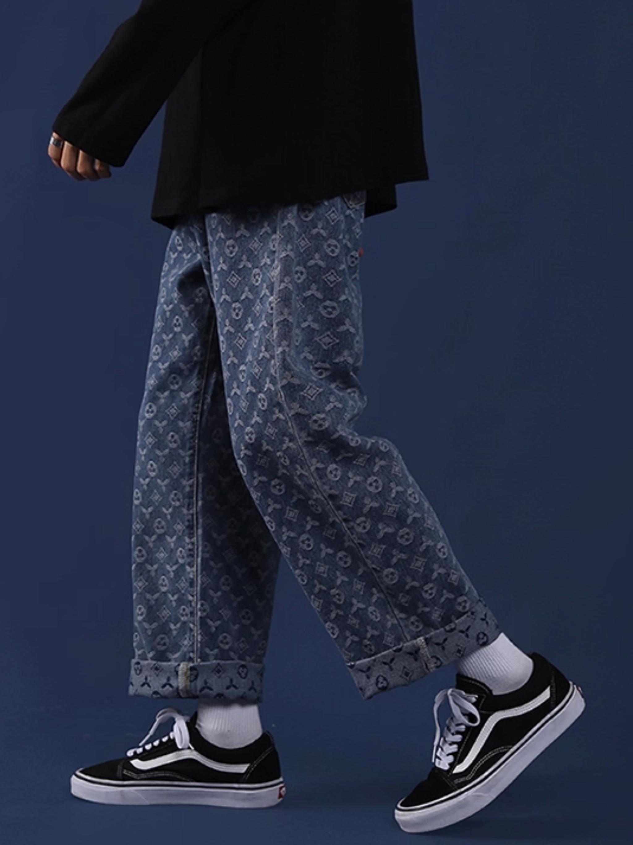 Loose Fit Denim Jeans