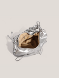 Silver Bow Bag