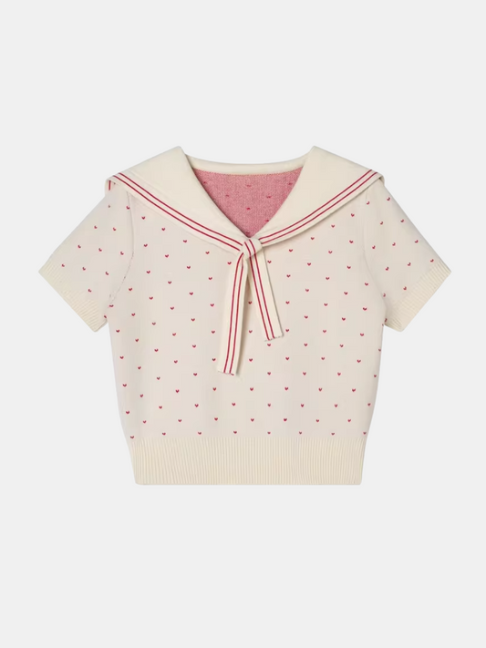 Sailor Collar Top