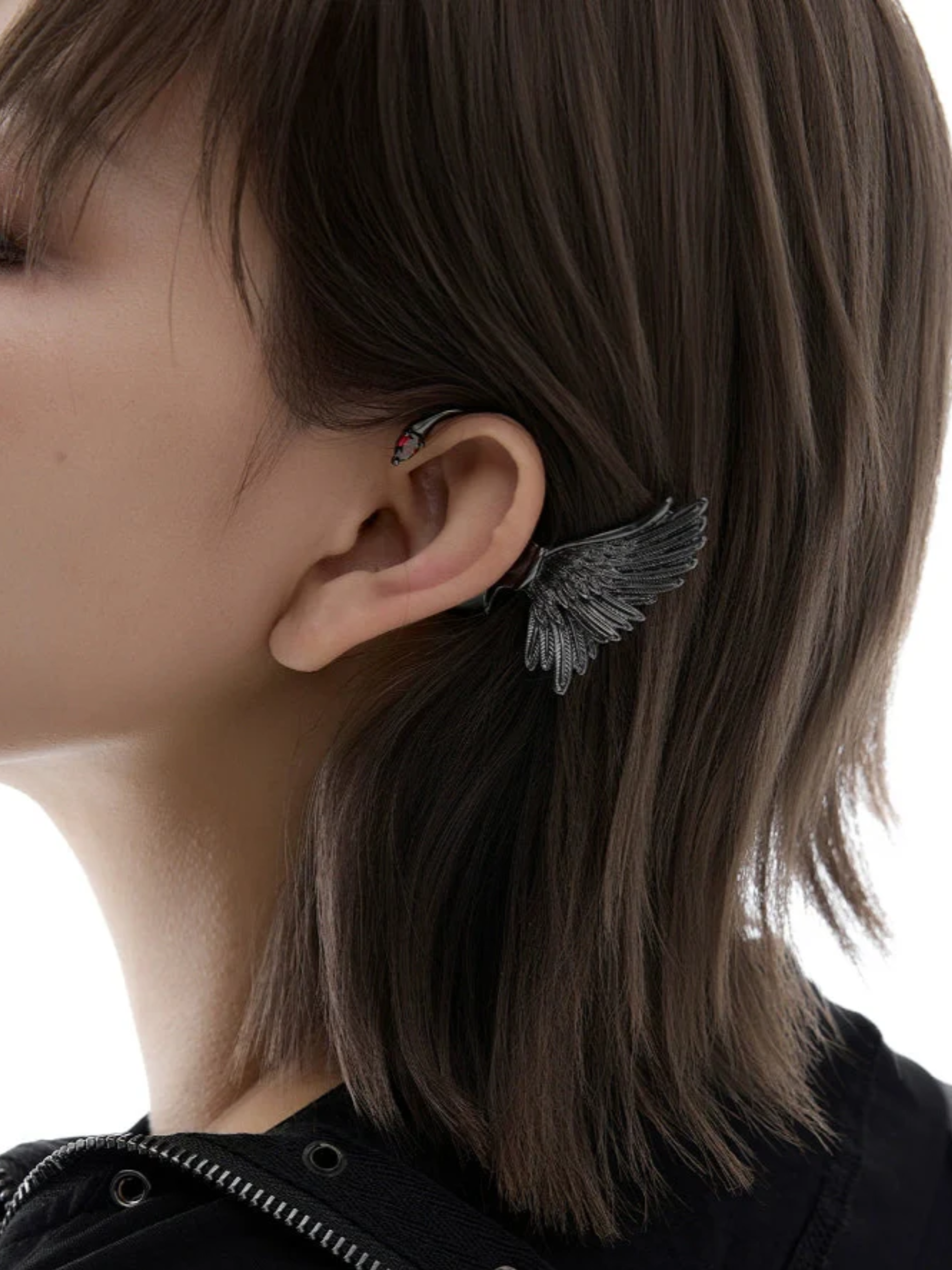 Swan Wing Ear Cuff