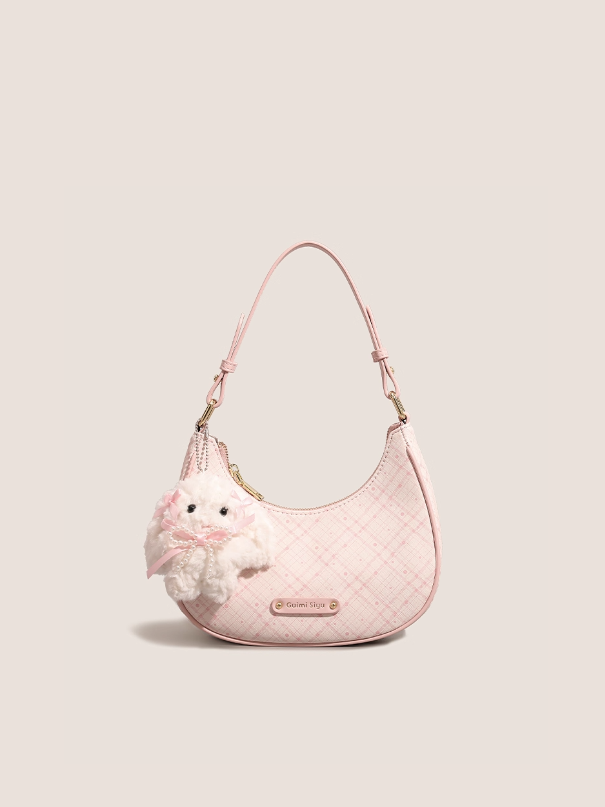 Plaid Shoulder Bag