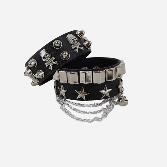 Metal Rivet Bracelets