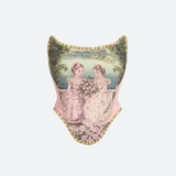 Corset vintage pastel