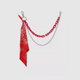 Bandana Chain Keychain