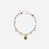 Star Pendant Beaded Necklace