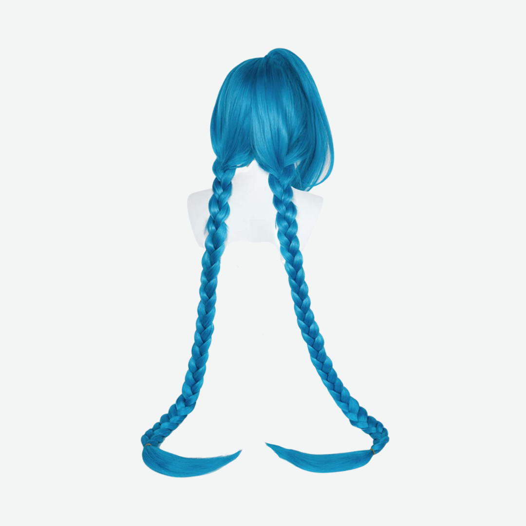 Jinx-Inspired Cosplay Wig