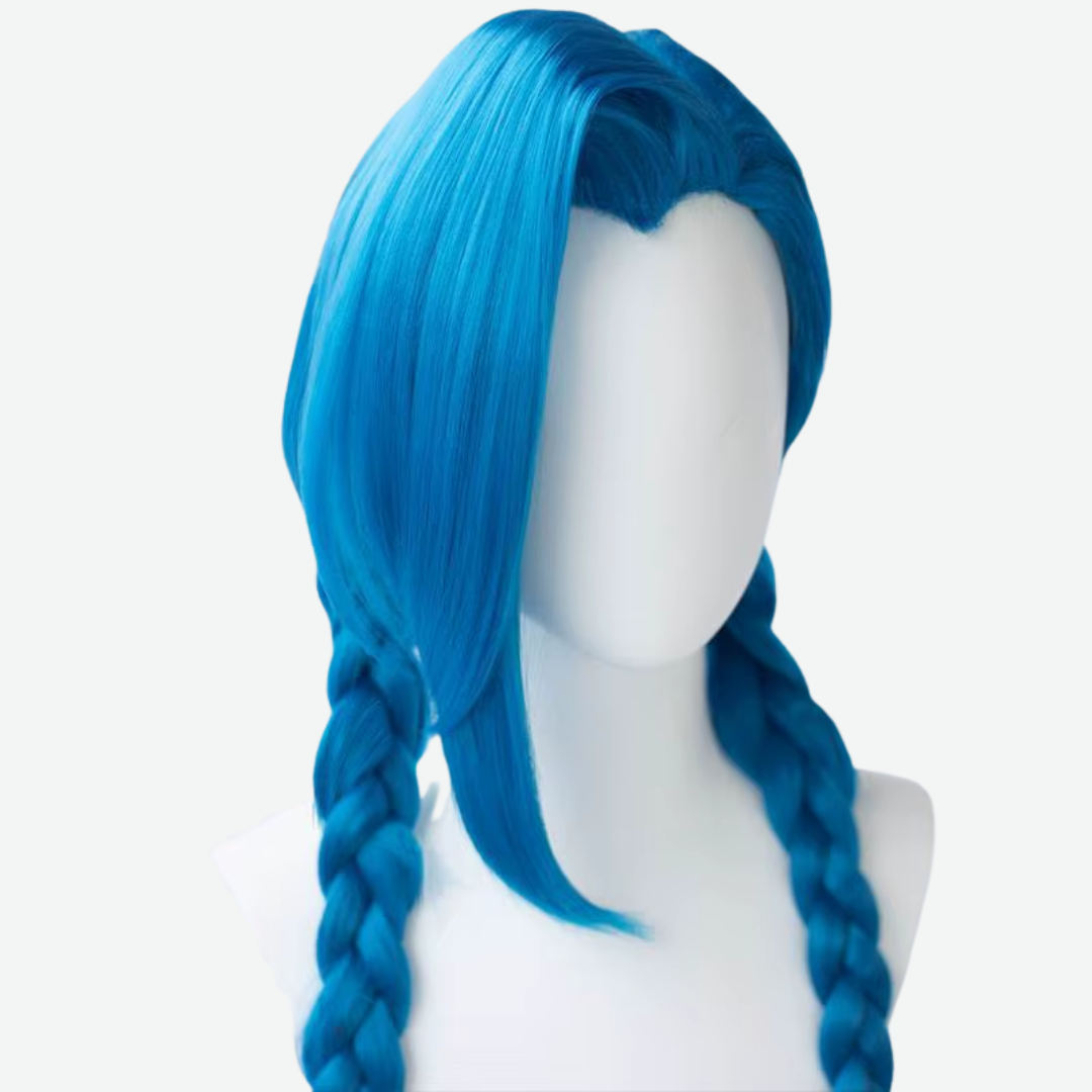 Jinx-Inspired Cosplay Wig