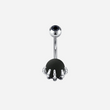 Black Belly Button Ring