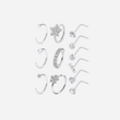 12PCS Nose Ring Set