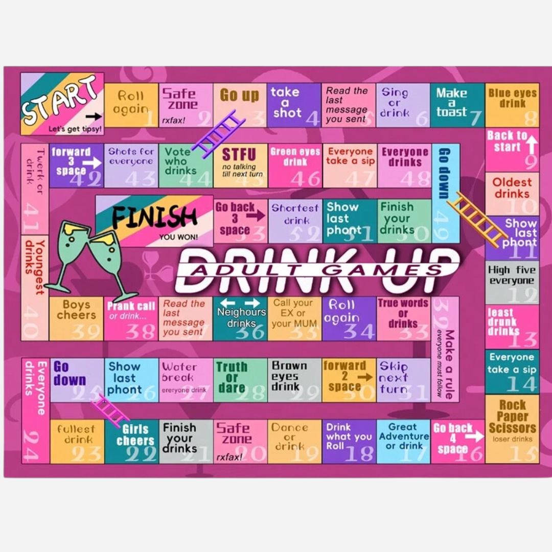 Tipsy Drinking Board Game