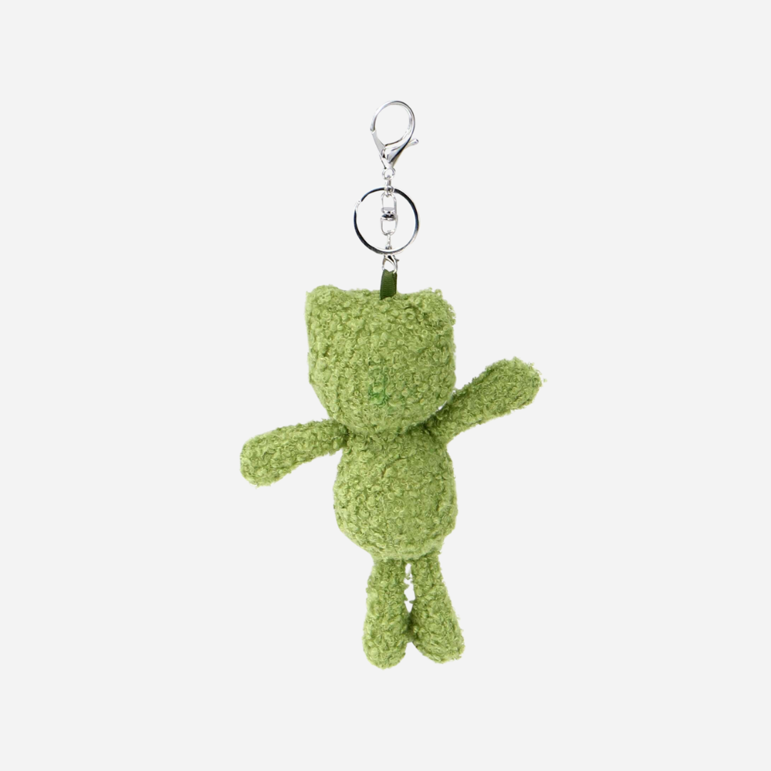 Plush Frog Keychain