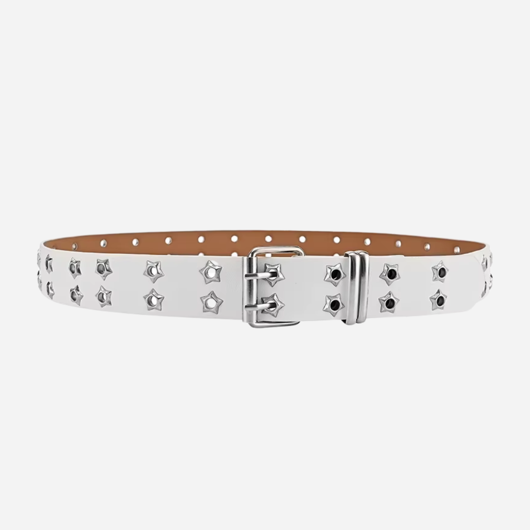 Double Buckle Star Belt