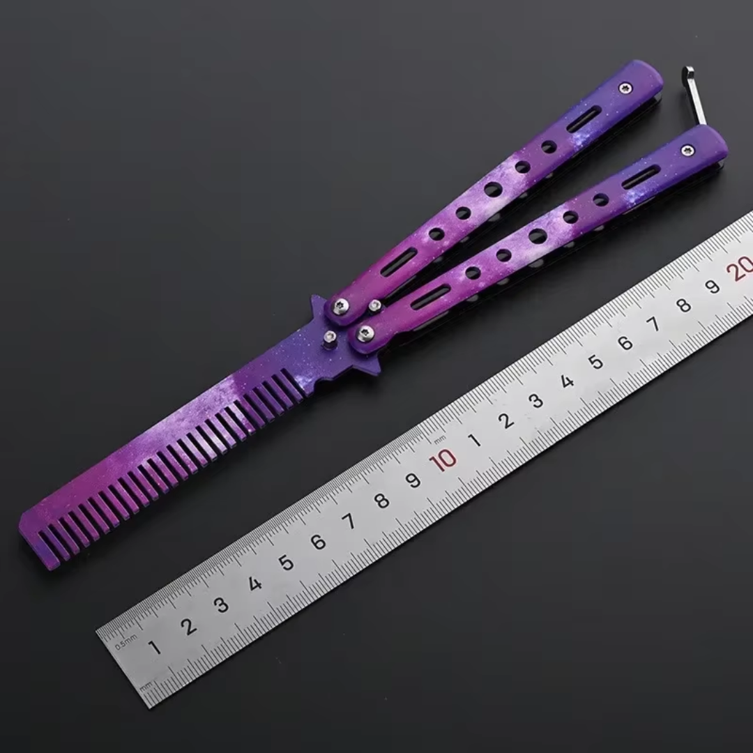 Butterfly Folding Training Comb