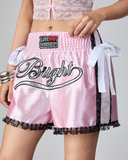 Bright Bow Satin shorts