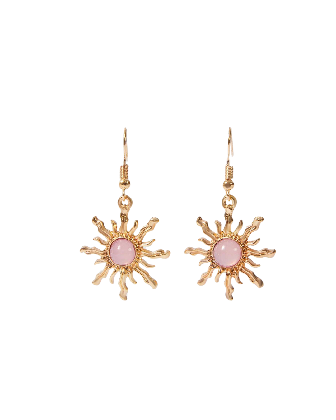 Fairycore Golden Sun Earrings