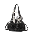 Pearl Bow Satchel Bag