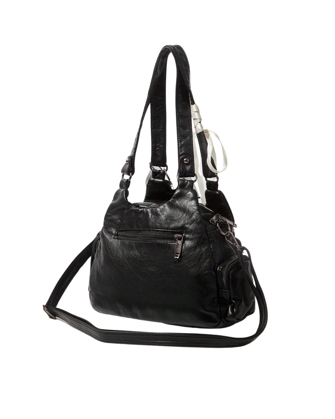 Pearl Bow Satchel Bag