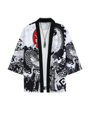 Red Moon Dragon Kimono