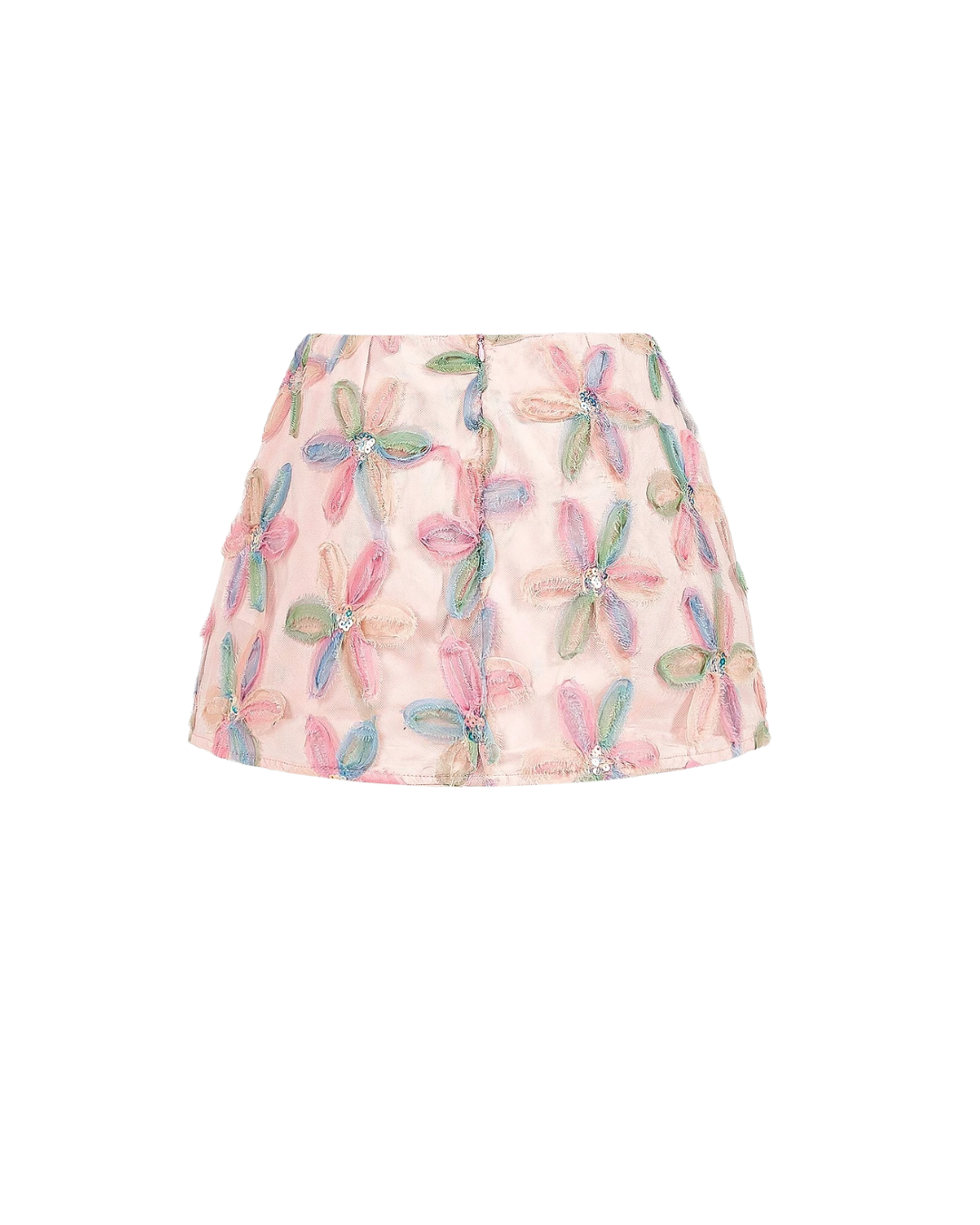 Bloom Floral Mini Skirt