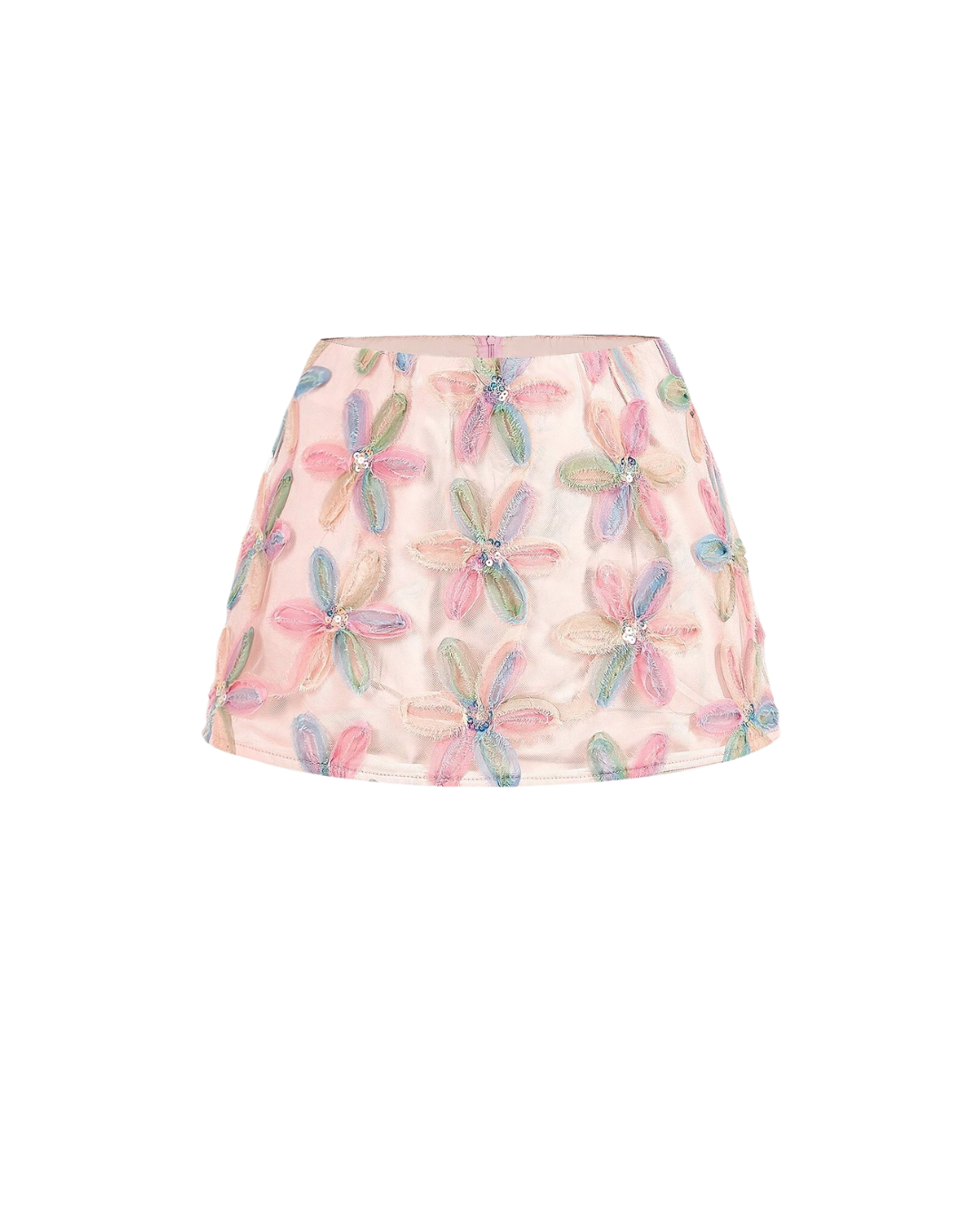 Bloom Floral Mini Skirt