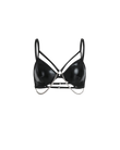 Leather Chain Bralette