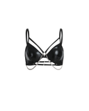 Leather Chain Bralette