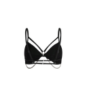 Leather Chain Bralette