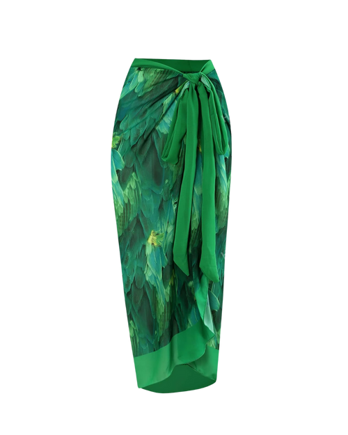 Cache-maillot de bain tropical
