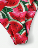 Bikini bandeau pastèque