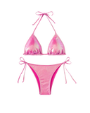 Bikini licou métallique
