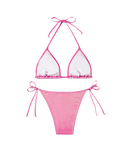 Bikini licou métallique