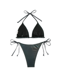 Bikini licou métallique